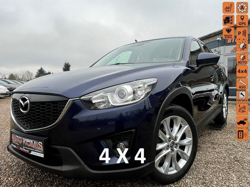 Niebieski ciemny Używany 2013 Mazda CX-5 SUV | 40 900 zł (Uczciwa cena) - Obraz 1/4