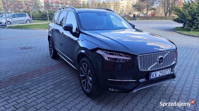 Czarny Używany 2018 Volvo XC90 SUV | 129 000 zł (Dość drogi) - Obraz 1/4