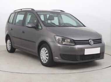 Szary Używany 2010 VW Touran Minivan | 21 999 zł (Uczciwa cena) - Obraz 1/4