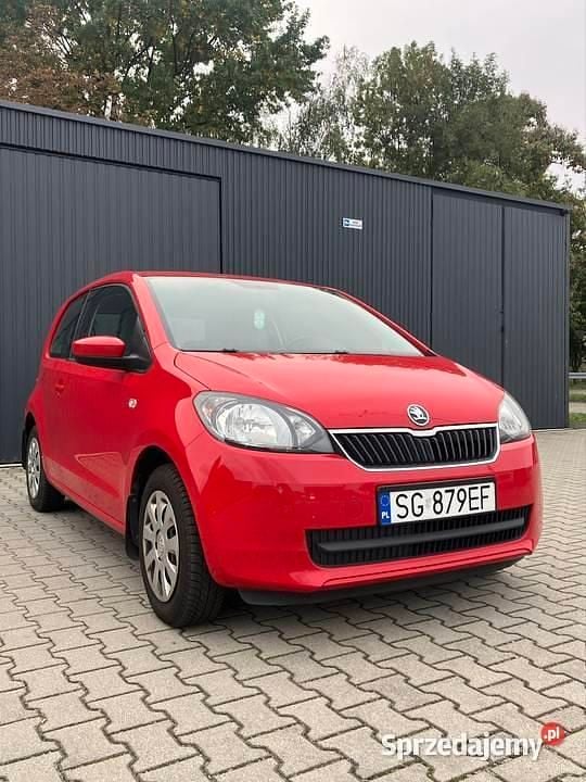 Czerwony Używany 2013 Skoda Citigo Hatchback | 17 990 zł (Super Cena) - Obraz 1/4