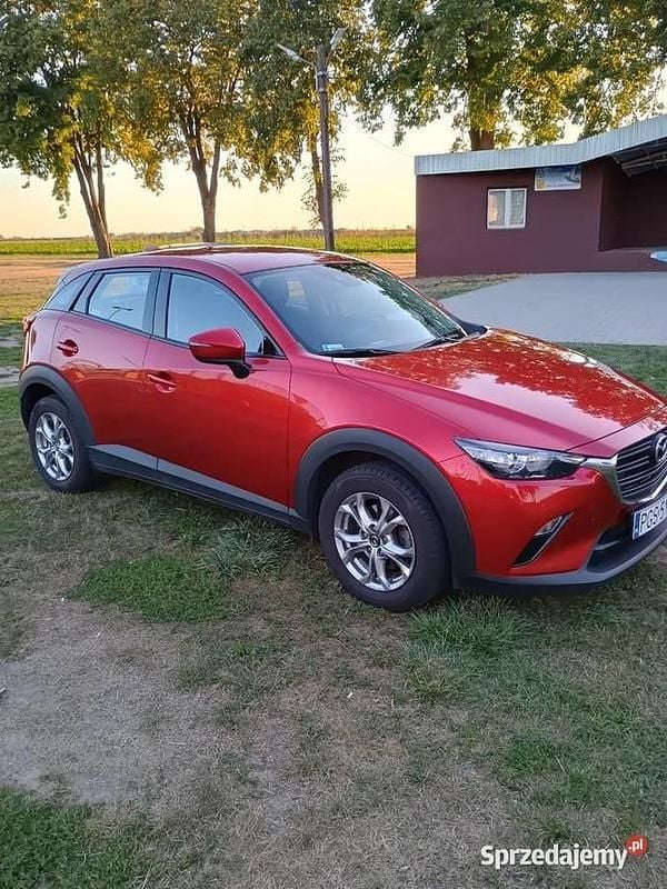 Czerwony Używany 2019 Mazda CX-3 SUV | 73 800 zł (Uczciwa cena) - Obraz 1/4