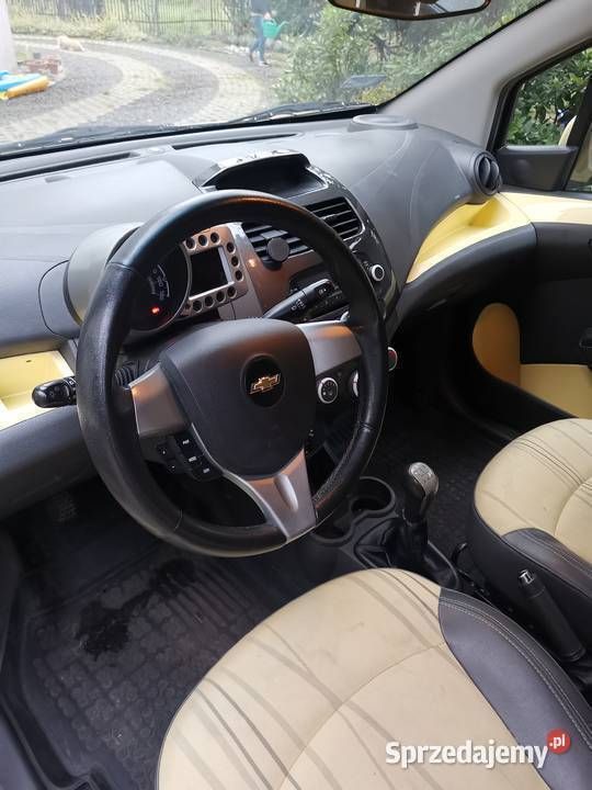 Używany Chevrolet Spark 2013 Żółty Hatchback