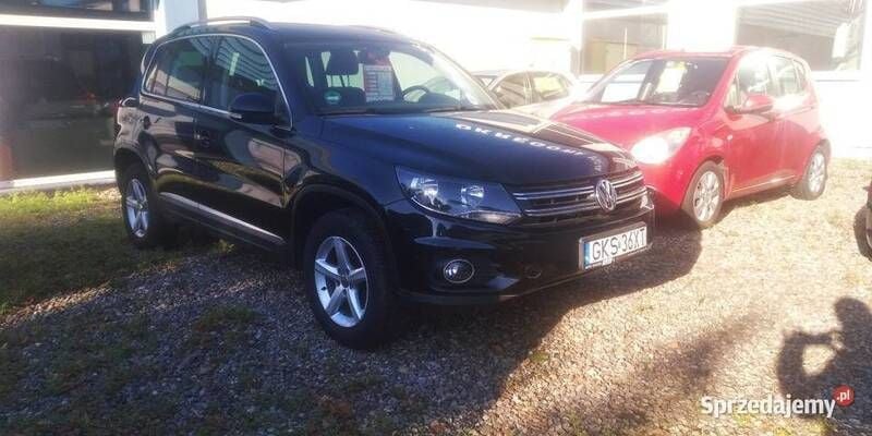 Czarny Używany 2011 VW Tiguan Style SUV | 48 900 zł (Dość drogi) - Obraz 1/4