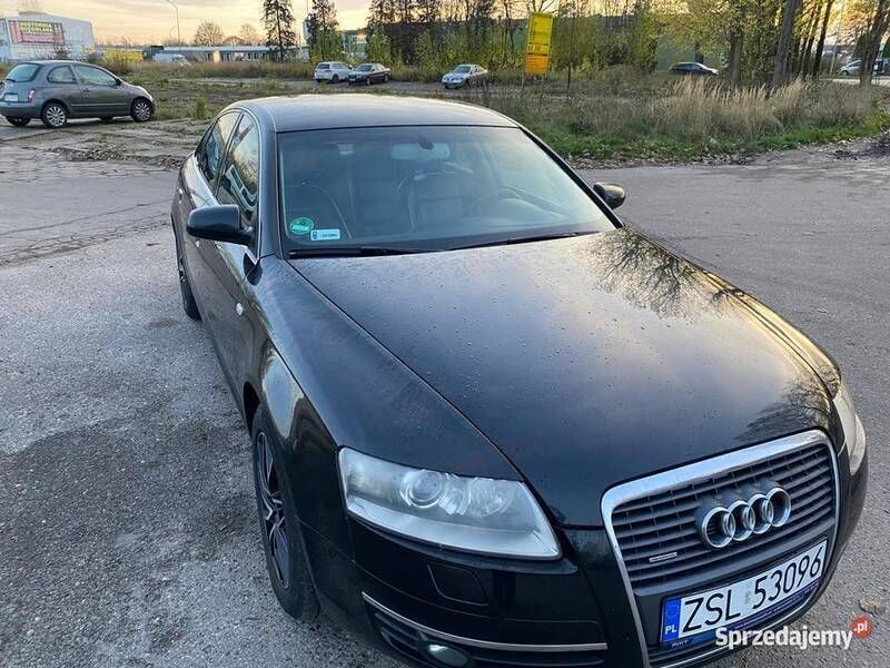 Czarny Używany 2008 Audi A6 Comfort Sedan/Limuzyna | 18 500 zł (Uczciwa cena) - Obraz 1/4