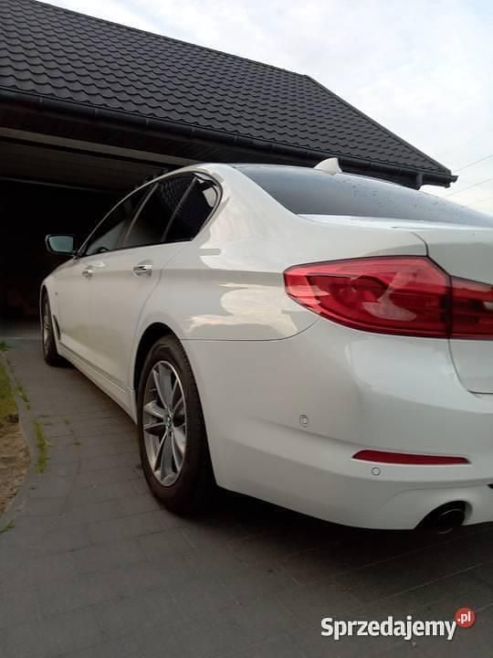 Używany BMW 520 Sport Line 2017 Biały Sedan/Limuzyna