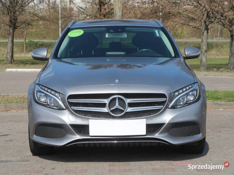 Szary Używany 2015 Mercedes C350e Kombi | 49 999 zł - Obraz 1/4