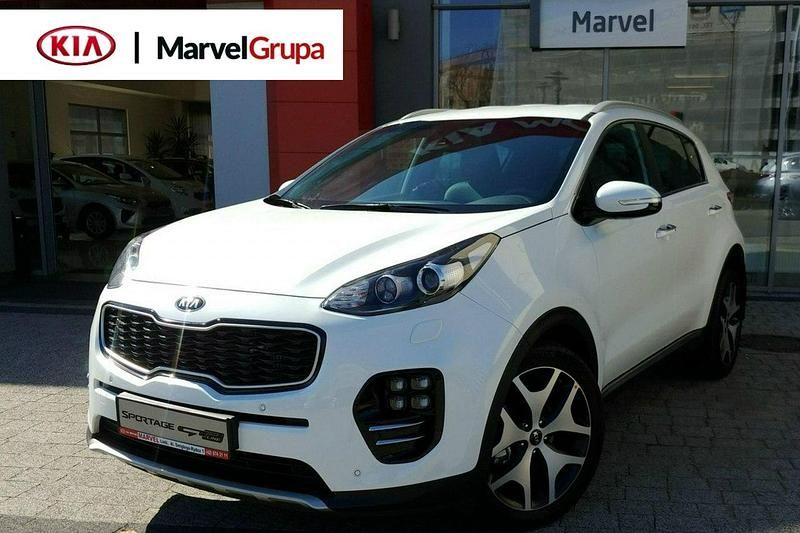 Biały Używany 2018 Kia Sportage SUV | 125 390 zł - Obraz 1/1