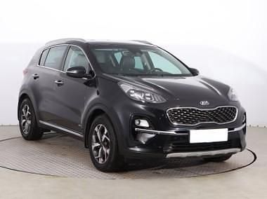 Czarny Używany 2018 Kia Sportage SUV | 74 999 zł (Dość drogi) - Obraz 1/4