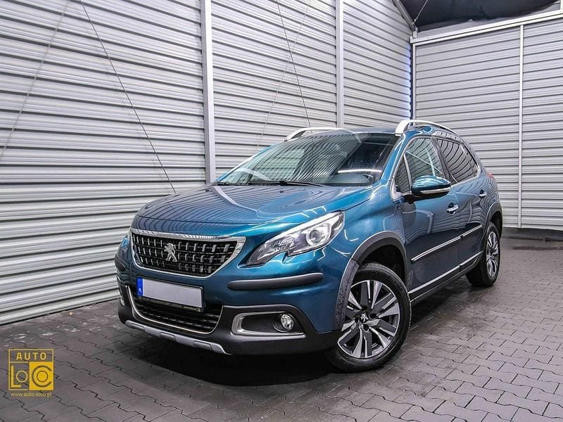 Używany Peugeot 2008 130 KM (95 kW) 2017 Zielony (metalik) SUV