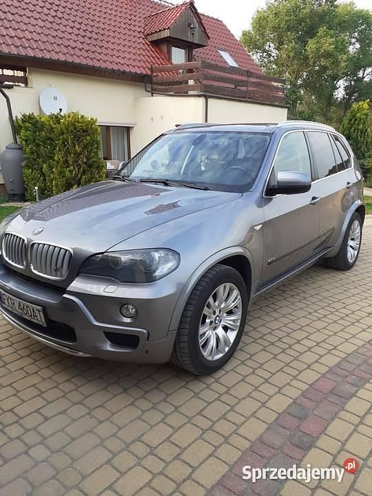 Używany BMW X5 2008 Srebrny SUV
