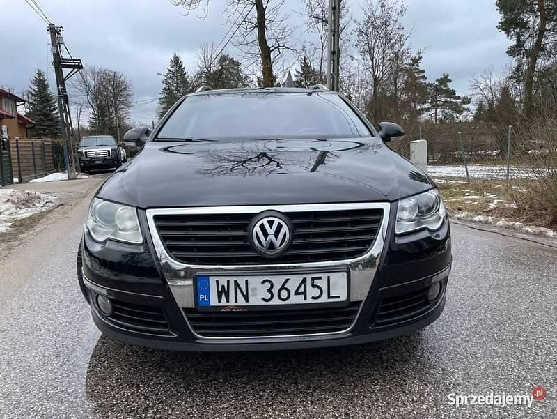 Używany VW Passat 2008 Czarny Sedan/Limuzyna