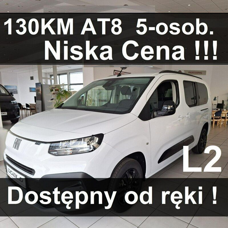 Biały Nowe 2024 Fiat Doblò Minivan | 123 000 zł - Obraz 1/4