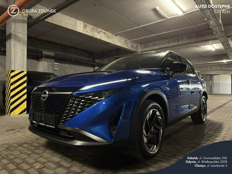 Niebieski ciemny (metalik) Nowe 2024 Nissan Qashqai SUV | 154 100 zł - Obraz 1/4