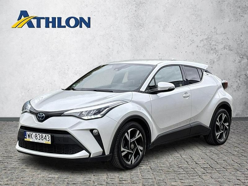 Biały Używany 2022 Toyota C-HR SUV | 92 800 zł (Dość drogi) - Obraz 1/4
