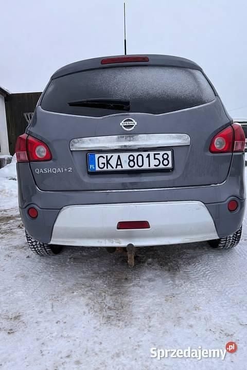 Używany Nissan Qashqai +2 2009 Srebrny SUV