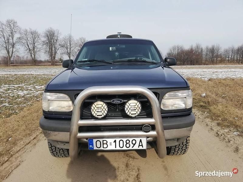 Niebieski Używany 1998 Ford Explorer SUV | 7000 zł - Obraz 1/4