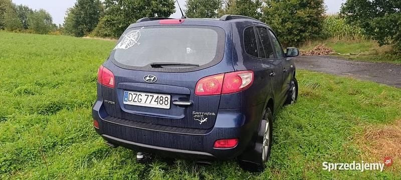 Używany Hyundai Santa Fe Turbo 2007 Granatowy SUV