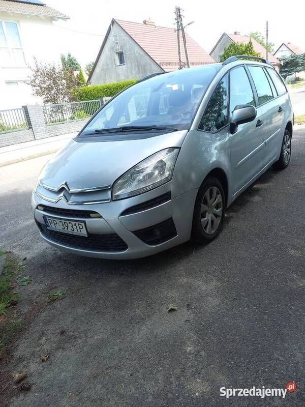 Srebrny Używany 2011 Citroën Grand C4 Picasso Minivan | 22 500 zł (Dość drogi) - Obraz 1/4