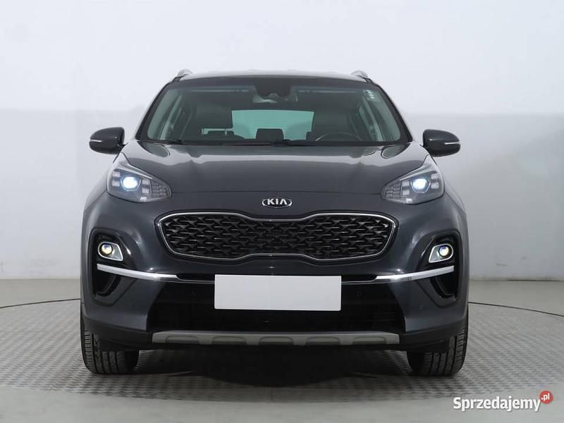 Szary Używany 2019 Kia Sportage SUV | 83 499 zł (Dość drogi) - Obraz 1/4