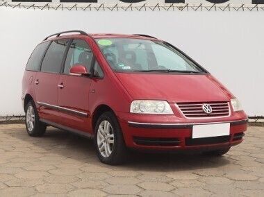 Czerwony Używany 2007 VW Sharan Minivan | 14 999 zł - Obraz 1/4