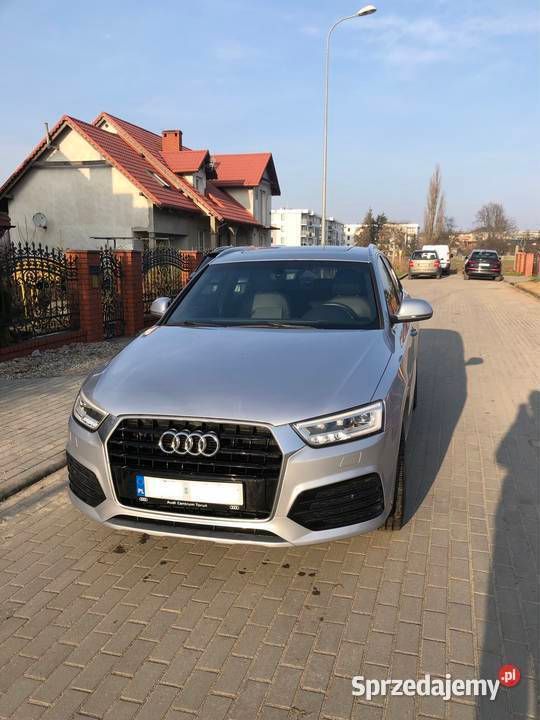Srebrny Używany 2018 Audi Q3 S-Line SUV | 81 000 zł (Dobra cena) - Obraz 1/4