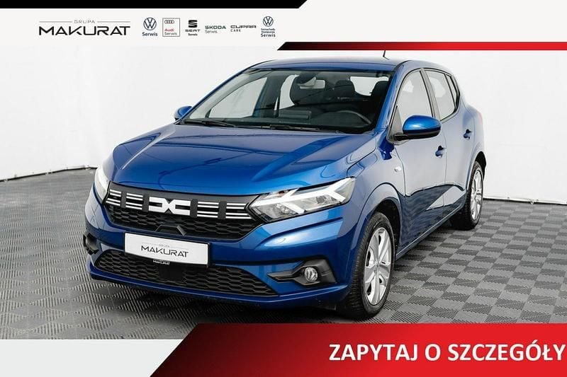 Niebieski Używany 2022 Dacia Sandero Expression Hatchback | 48 850 zł (Uczciwa cena) - Obraz 1/4
