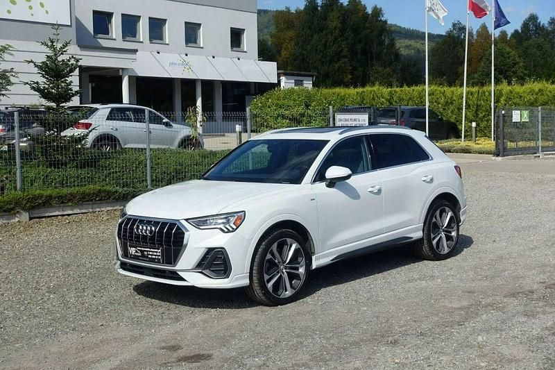 Biały Używany 2020 Audi Q3 SUV | 119 800 zł (Dość drogi) - Obraz 1/4