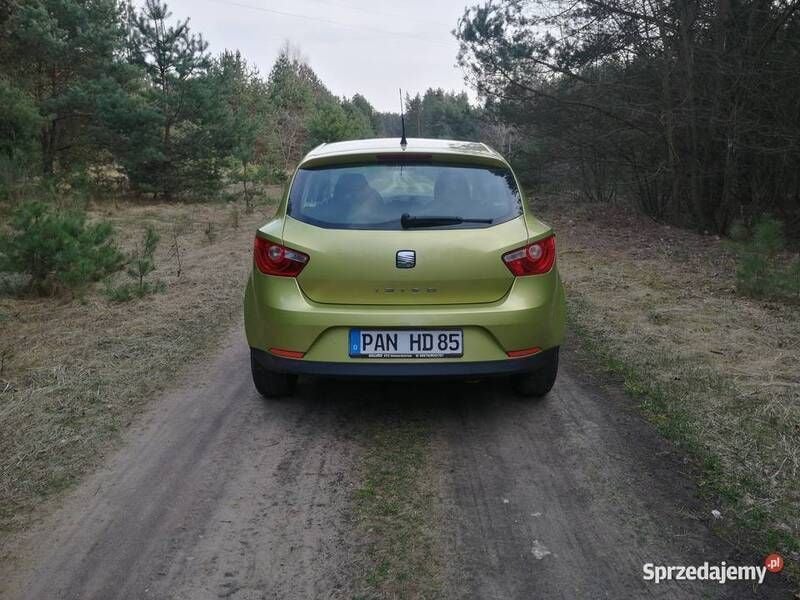 Zielony Używany 2009 Seat Ibiza Hatchback | 9990 zł (Uczciwa cena) - Obraz 1/4