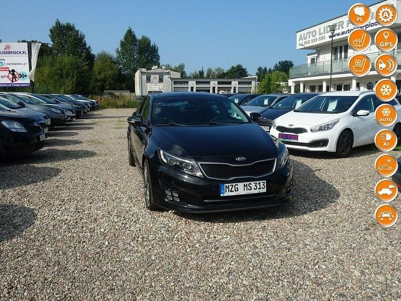 Czarny Używany 2014 Kia Optima Sedan/Limuzyna | 44 500 zł (Uczciwa cena) - Obraz 1/4