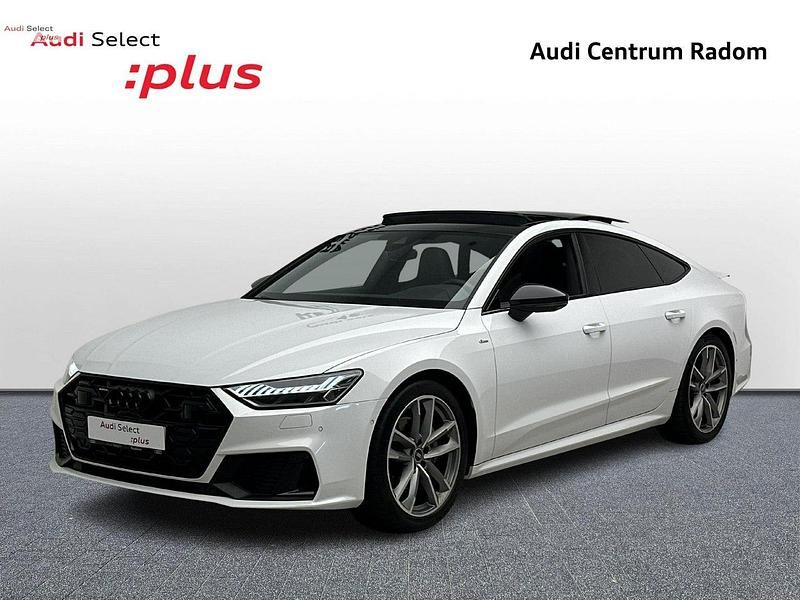 Biały Używany 2024 Audi A7 S-Line Hatchback | 289 980 zł - Obraz 1/4