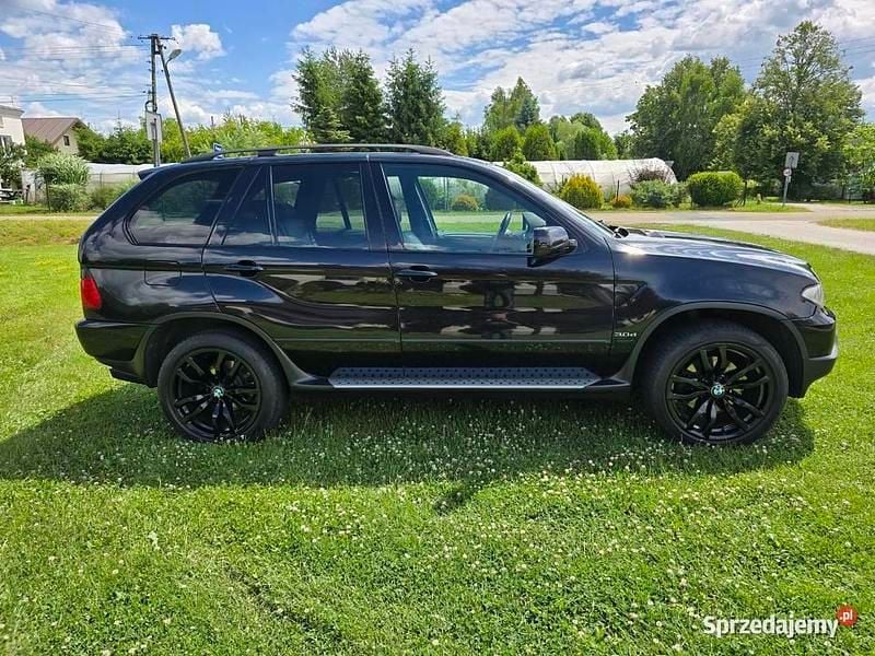 Czarny Używany 2003 BMW X5 Sport Line SUV | 20 900 zł - Obraz 1/4