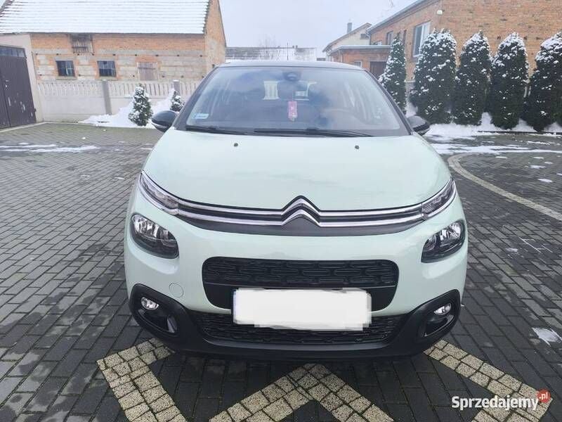 Zielony Używany 2019 Citroën C3 Hatchback | 35 490 zł (Uczciwa cena) - Obraz 1/4
