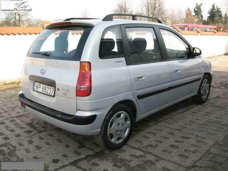 Używany Hyundai Matrix 82 KM (60 kW) 2002 Srebrny (metalik) Minivan