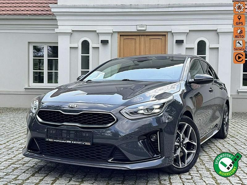 Szary Używany 2021 Kia ProCeed GT GT-Line Hatchback | 73 677 zł - Obraz 1/4