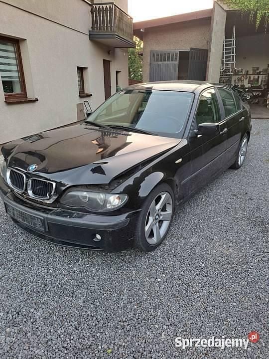 Czarny Używany 2003 BMW 320 Sedan/Limuzyna | 4300 zł (Uczciwa cena) - Obraz 1/4