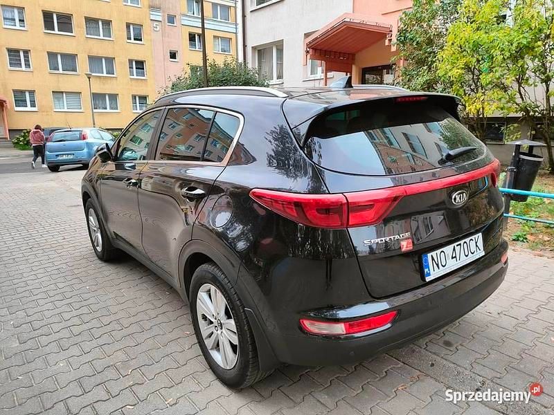Używany Kia Sportage 2017 Czarny SUV