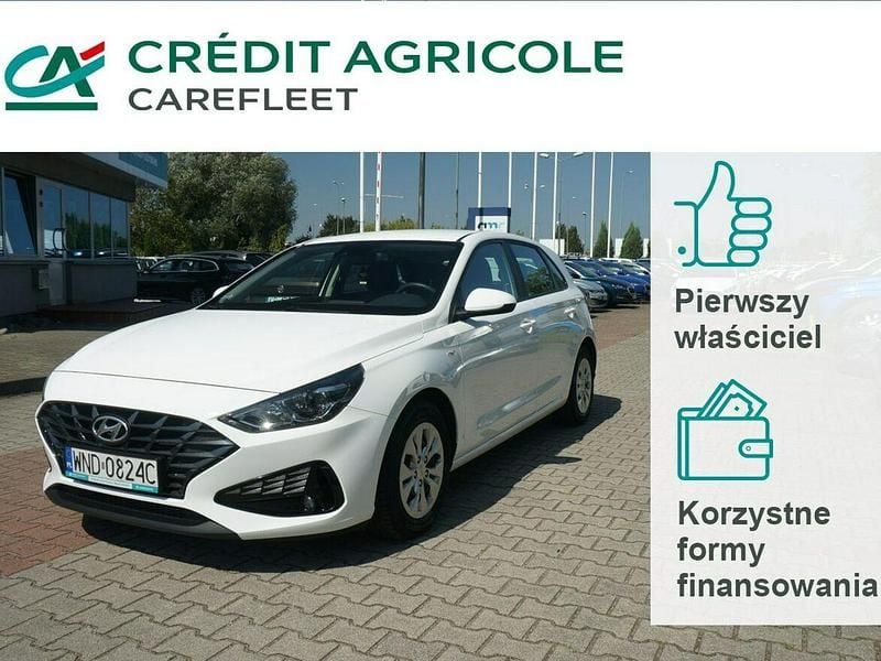 Biały Używany 2022 Hyundai i30 Hatchback | 44 200 zł (Dobra cena) - Obraz 1/4