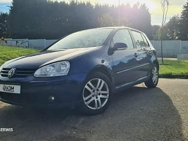 Niebieski Używany 2007 VW Golf V Hatchback | 9990 zł (Dobra cena) - Obraz 1/4