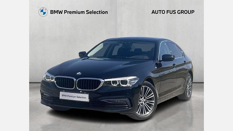 Black 2 Używany 2019 BMW 520 Sport Line Sedan/Limuzyna | 133 900 zł (Uczciwa cena) - Obraz 1/3