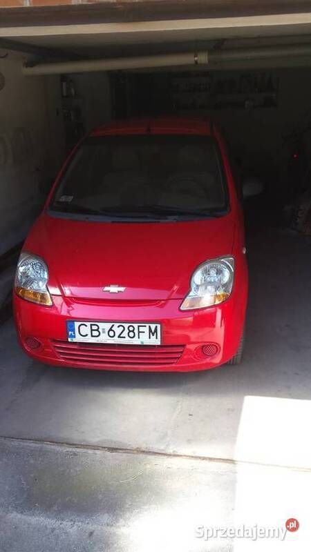 Czerwony Używany 2008 Chevrolet Matiz Hatchback | 4500 zł - Obraz 1/4