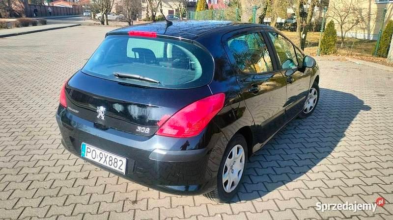Używany Peugeot 308 2009 Czarny Hatchback