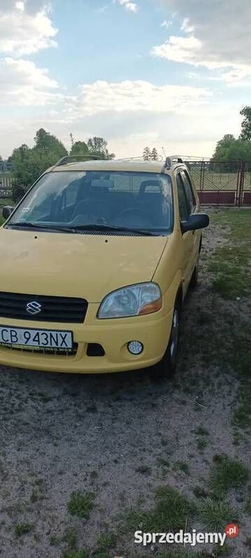 Żółty Używany 2002 Suzuki Ignis Hatchback | 7900 zł (Dobra cena) - Obraz 1/4