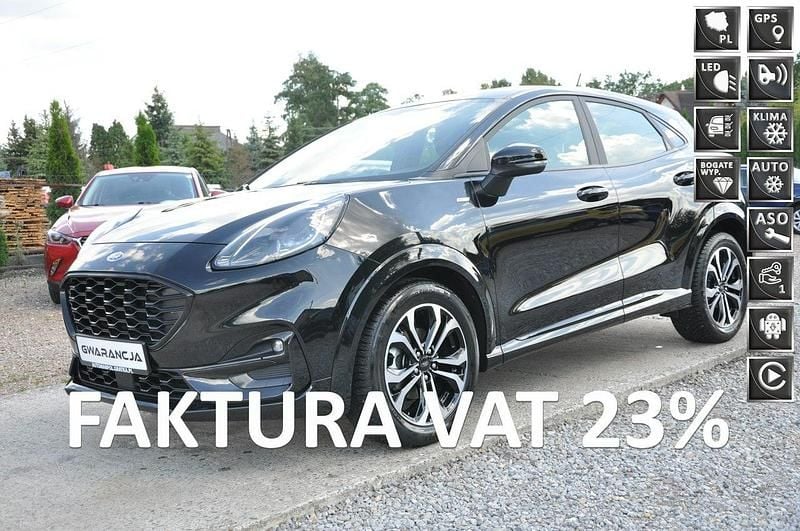 Czarny Używany 2023 Ford Puma ST-Line SUV | 75 800 zł (Uczciwa cena) - Obraz 1/4