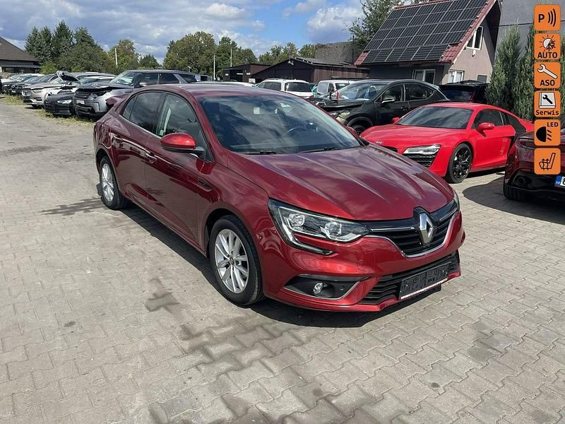 Bordowy (metalik) Używany 2019 Renault Mégane IV Sedan/Limuzyna | 19 900 zł - Obraz 1/4
