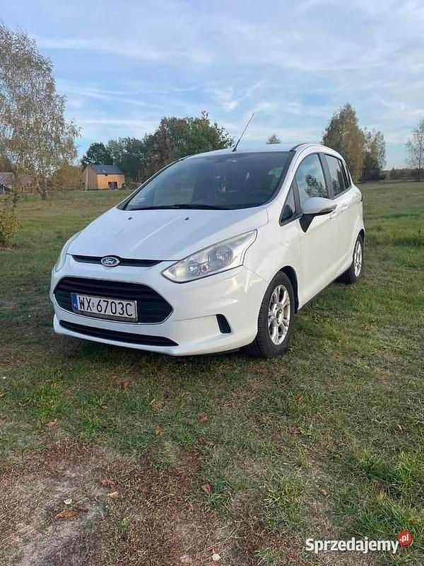Biały Używany 2013 Ford B-MAX Minivan | 22 000 zł (Uczciwa cena) - Obraz 1/4