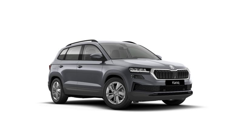 Szary graphite metalizowany Nowe 2025 Skoda Karoq Selection SUV | 141 400 zł (Uczciwa cena) - Obraz 1/3