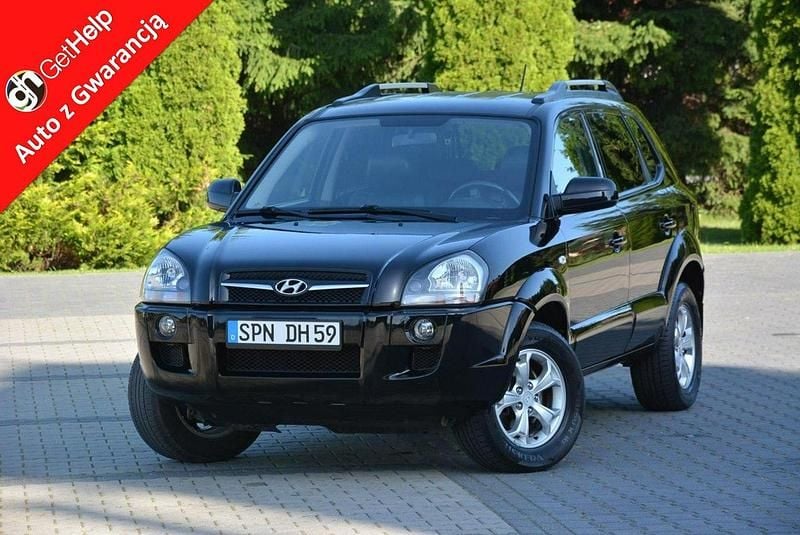 Czarny Używany 2009 Hyundai Tucson Active SUV | 22 900 zł (Super Cena) - Obraz 1/4