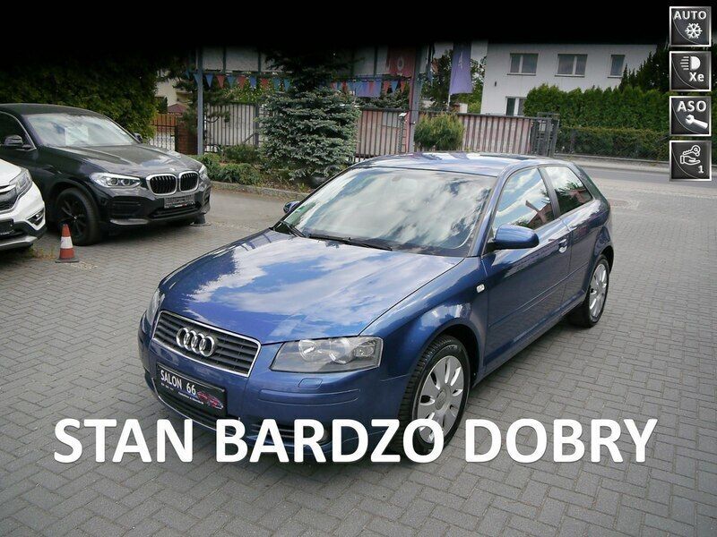 Niebieski Używany 2004 Audi A3 Hatchback | 13 200 zł (Uczciwa cena) - Obraz 1/4