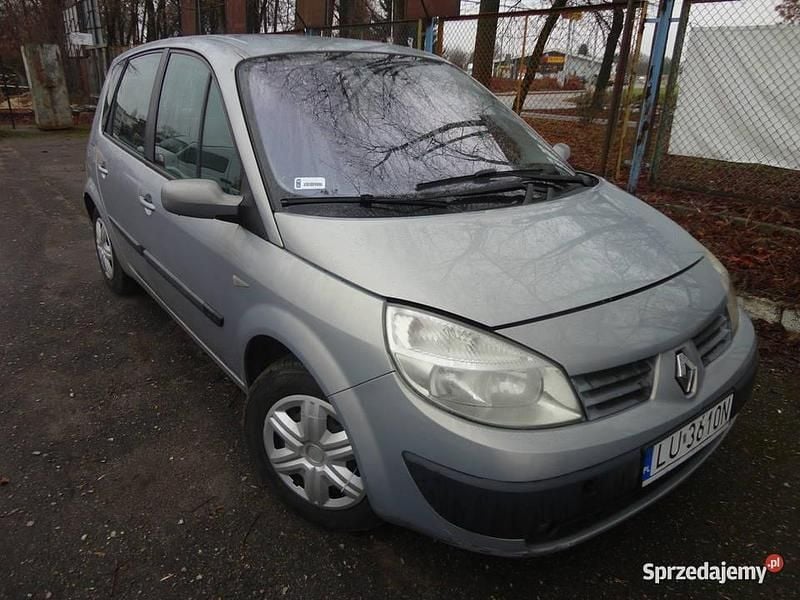 Szary Używany 2004 Renault Scénic Minivan | 5800 zł (Uczciwa cena) - Obraz 1/4