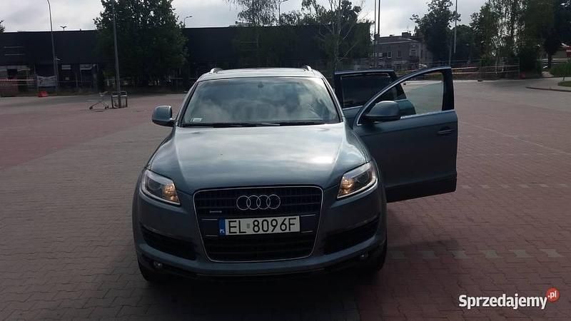 Zielony Używany 2007 Audi Q7 SUV | 38 000 zł (Dobra cena) - Obraz 1/4